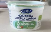 Mängden socker i Mozzarella di bufala campana biologica