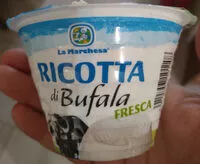 Mängden socker i Ricotta di Bufala