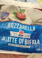 Mängden socker i Mozzarella di latte di Bufala