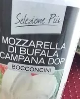 Mängden socker i Mazzarella di bufala