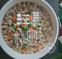 Mängden socker i Quinoa rossa e bulgur sapori dell'orto