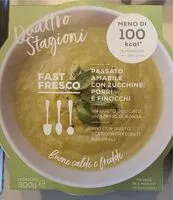 Mängden socker i Fast&Fresco passato zucchine, porri e finocchi