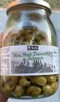 Mängden socker i Olive verdi