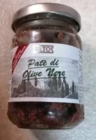 Mängden socker i Paté di olive nere