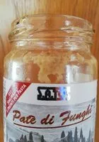 Mängden socker i Paté di funghi
