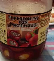 Mängden socker i Peperoncini con formaggio