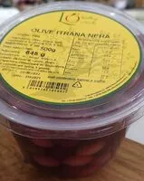 Mängden socker i Olive nere d'Itri