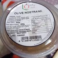 Mängden socker i Olive nostrane