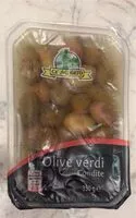 Mängden socker i Olive verdi condite