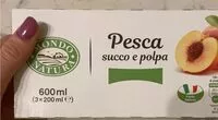 Mängden socker i Pesca succo e polpa