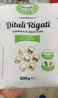 Mängden socker i Ditali rigati