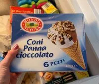 Mängden socker i Cornetto panna cioccolato