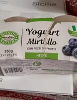 Mängden socker i Yogurt mirtillo