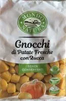 Mängden socker i Gnocchi di patate fresche con zucca