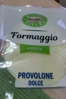 Mängden socker i formaggio provolone dolce a fette