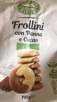 Mängden socker i Frollini con panna e cacao