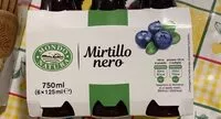 Mängden socker i Mirtillo nero