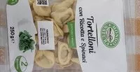 Mängden socker i Tortelloni con ricotta e spinaci