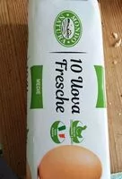 Mängden socker i 10 uova fresche