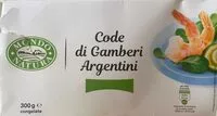 Mängden socker i Code di Gamberi Argentini