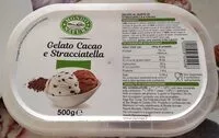 Mängden socker i Gelato cacao e stracciatella