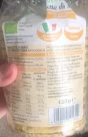 Mängden socker i Gallette di mais bio