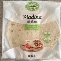 Mängden socker i Piadina sfogliata