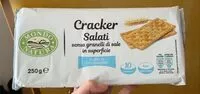 Mängden socker i Cracker salati senza granelli di sale in suoerficie