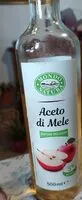 Mängden socker i Aceto di mele