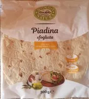 Mängden socker i Piadina sfogliata
