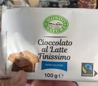Mängden socker i Cioccolato al latte finissimo