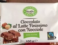 Mängden socker i Cioccolato al Latte Finissimo con Nocciole