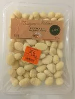 Mängden socker i Gnocchi aux pommes de Terre