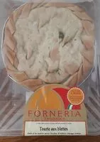 Mängden socker i Tourte aux blettes