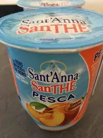 Mängden socker i Santhe' Gluten Free Ice Tea Peach