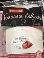 Mängden socker i Focaccia italiana