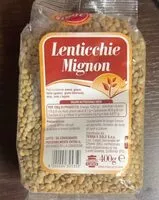 Mängden socker i Lenticchie mignon