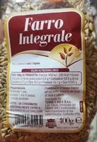 Mängden socker i Farro integrale