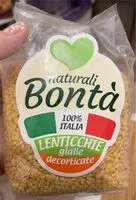 Mängden socker i Lenticchie gialle decorticate