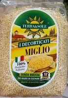 Mängden socker i miglio decorticato