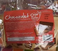 Mängden socker i Chocozalet frollino cioccolato al latte
