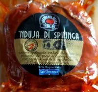 Mängden socker i Nduja di spilinga