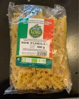 Mängden socker i Naturel Organic durum wheat fusilli 500g