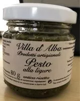 Mängden socker i Pesto Villa D'Alba