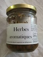 Mängden socker i Herbes aromatiques