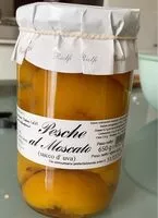 Mängden socker i Pesche al moscato