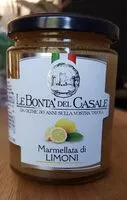 Mängden socker i Marmellata di Limoni
