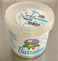 Mängden socker i Burratina