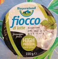 Mängden socker i fiocco di latte