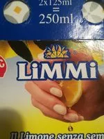 Mängden socker i Limmi jus de citron